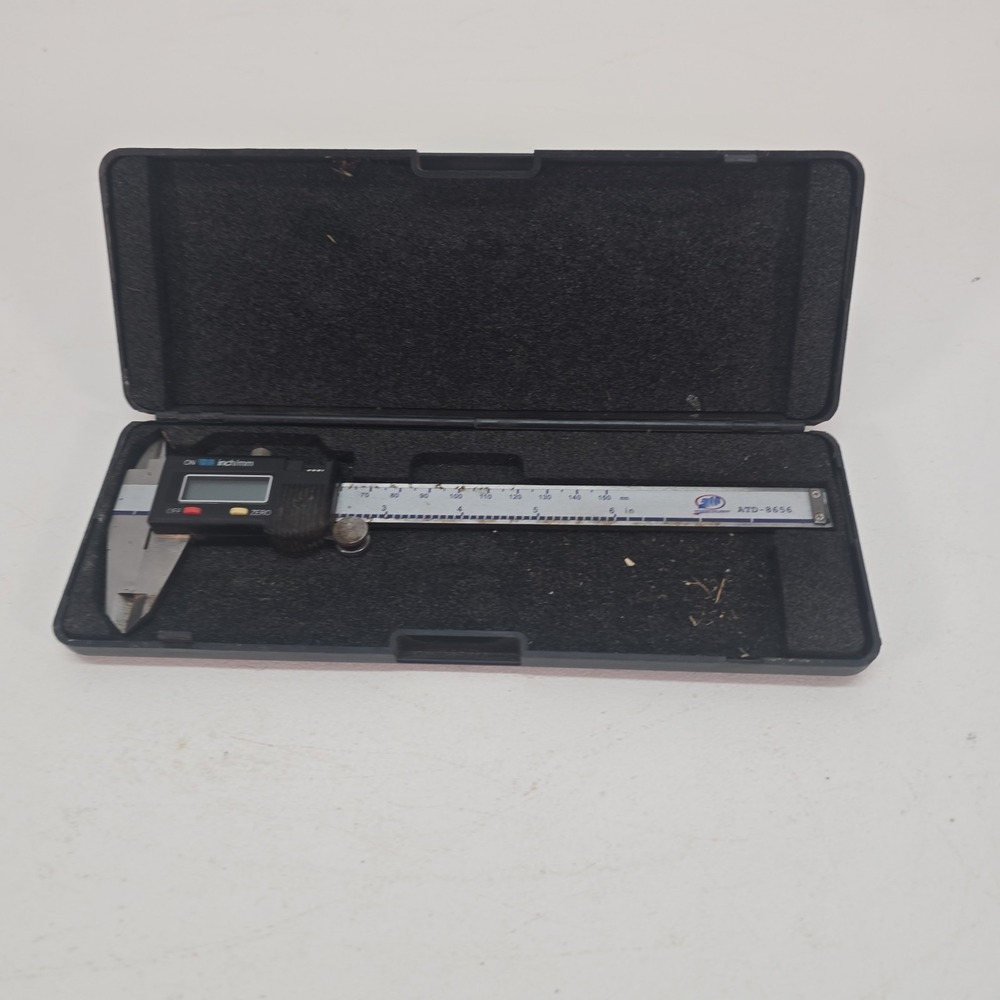 ATD-8656 CALIPER 6" DIGITAL SAE/METRIC ELECTRONIC Needs Battery